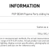 Capa de celular com furo deslizante para festa de pijama POP BEAN