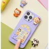 Capa de celular com furo deslizante para festa de pijama POP BEAN