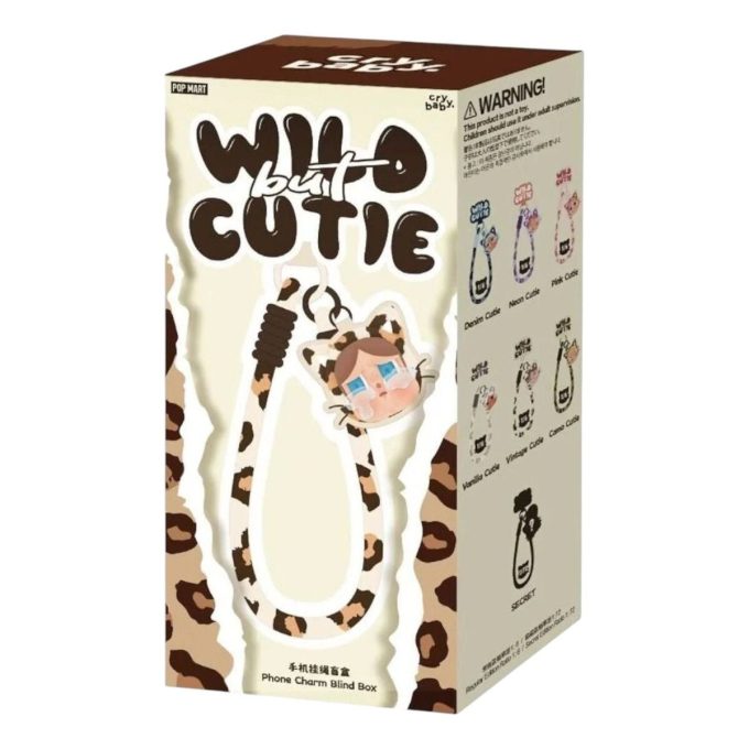 Capa lacrada com pingente para celular Crybaby Wild But Cutie (1 caixa surpresa)