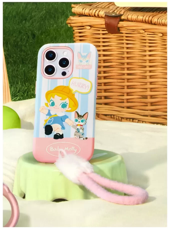 Capa para celular Baby Molly & Baby Tabby Series