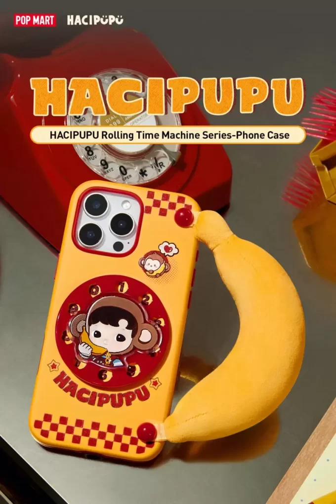 Capa para celular da série HACIPUPU Rolling Time Machine