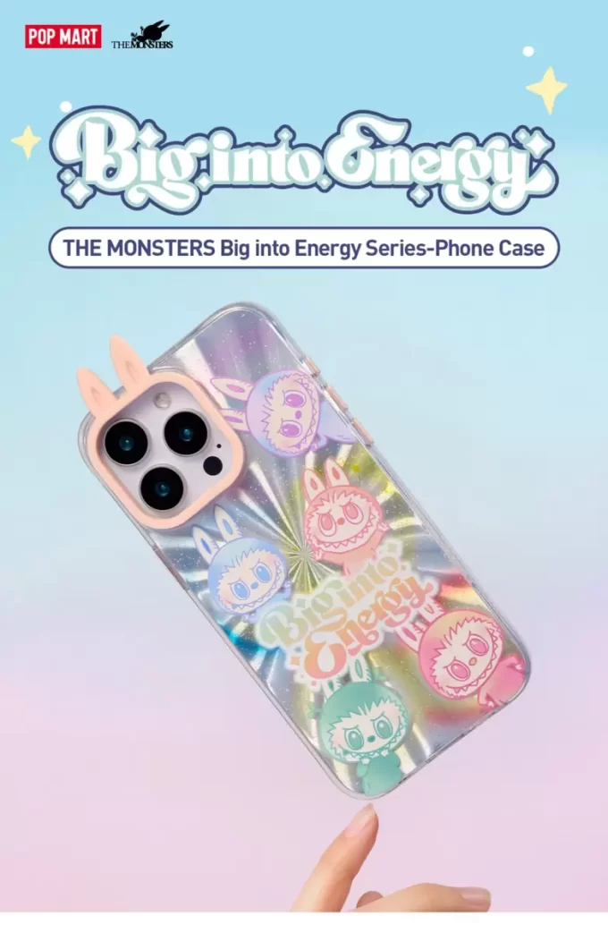 Capa para celular da série THE MONSTERS Big Into Energy