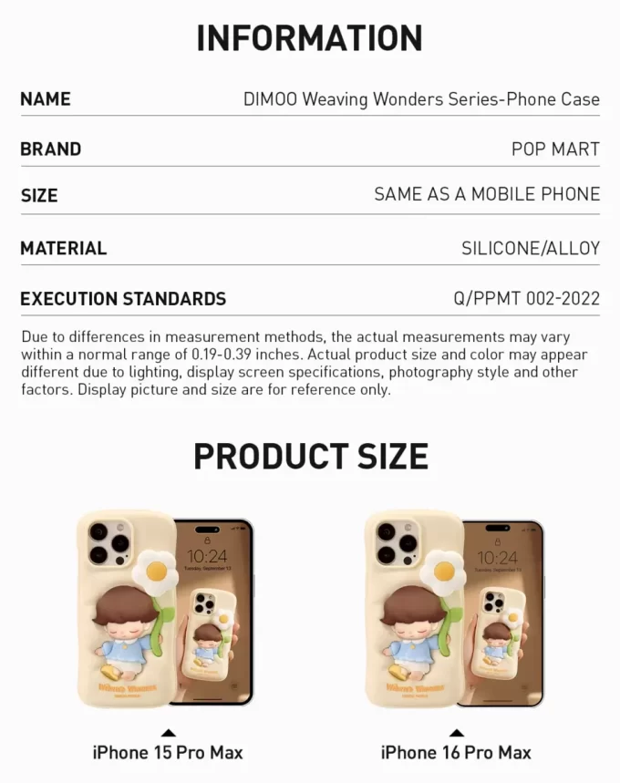 Capa para celular DIMOO Weaving Wonders Series