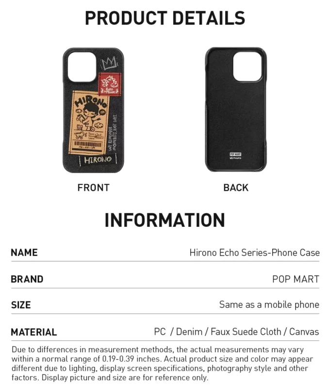 Capa para celular Hirono Echo Series
