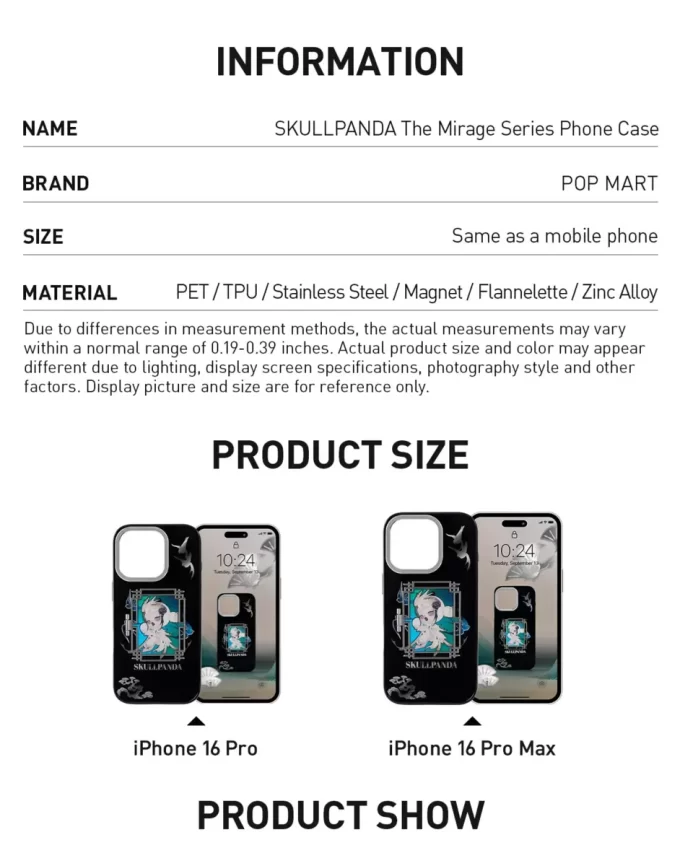 Capa para celular SKULLPANDA The Mirage Series