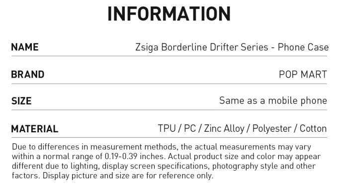 Capa para celular Zsiga Borderline Drifter Series