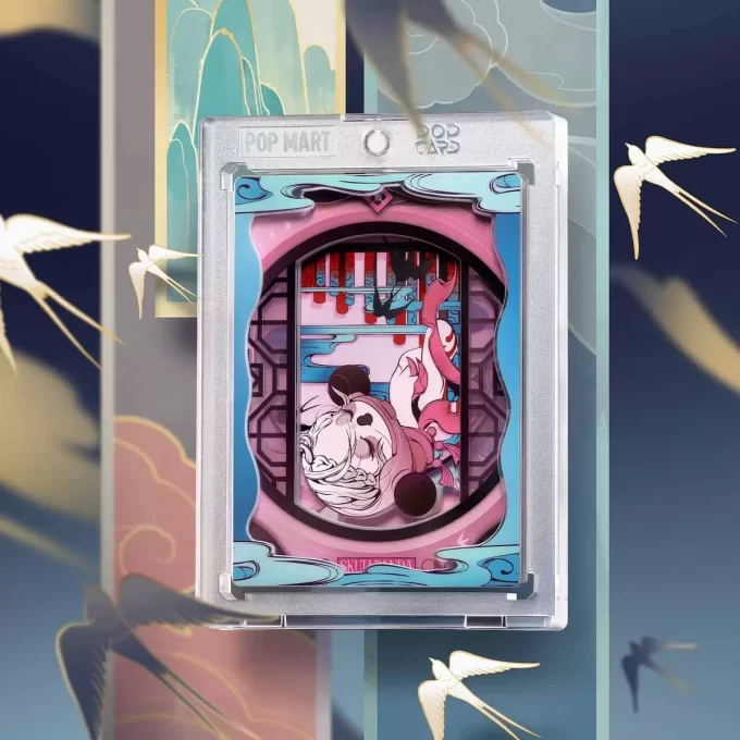 Cartões de coleção de arte da série Mirage SKULLPANDA