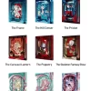 Cartões de coleção de arte da série Mirage SKULLPANDA