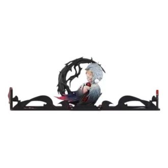 Cartão de felicitações “Skullpanda Red Rose”