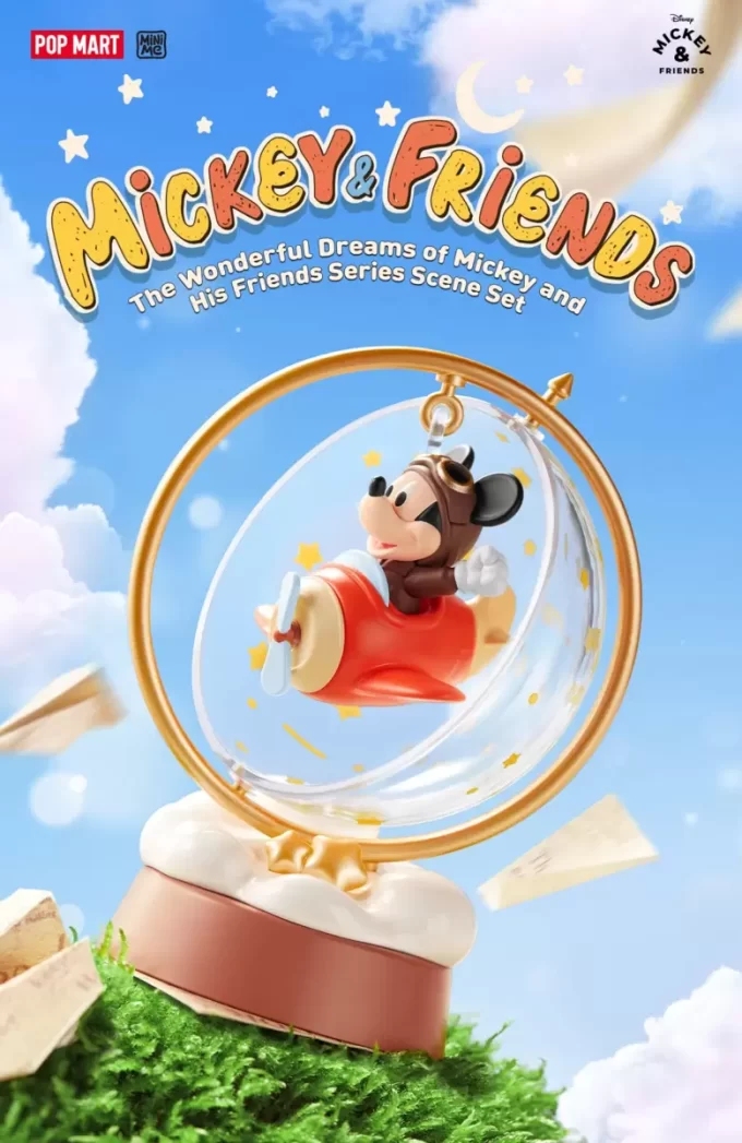 Cenários da série Os Sonhos Maravilhosos de Mickey e Seus Amigos