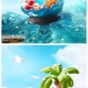 Cenários da série Os Sonhos Maravilhosos de Mickey e Seus Amigos