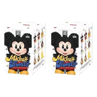 Chaveiro Disney Mickey Family Together com estojo lacrado (2 caixas surpresa)