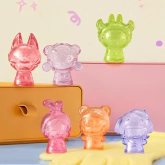 Conjunto de caixa da série de fantoches de mão de pijama POP BEAN