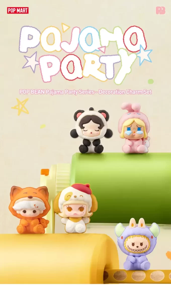 Conjunto de fivela decorativa Bubble Cute Particle Pijama Party Series