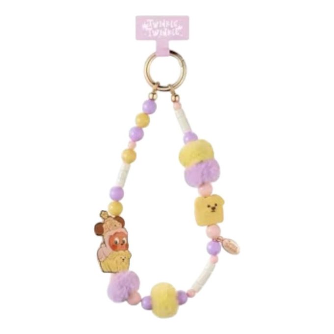 Cordão para celular da coleção Delicious Moments da Pop MartStars “Chestnut Cream”