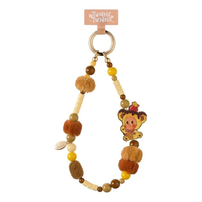 Cordão para celular da coleção Delicious Moments da Pop MartStars “Pudim Auspicioso”