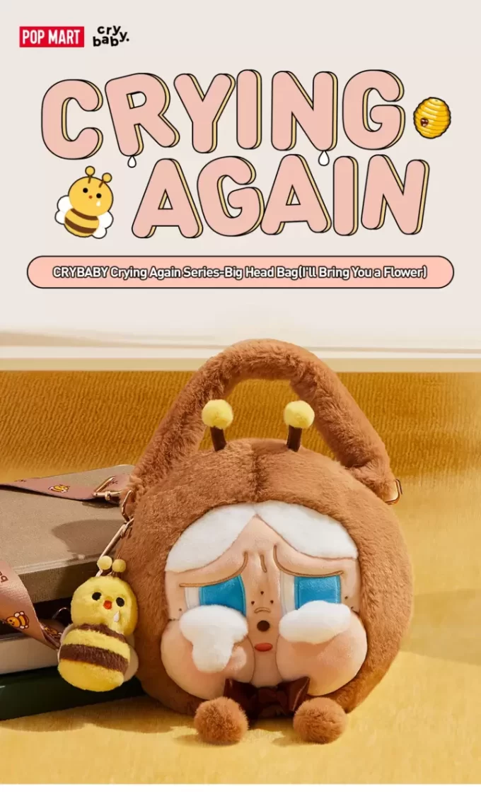 CRYBABY Crying Again Series – Big Head Bag (Vou te trazer uma flor)