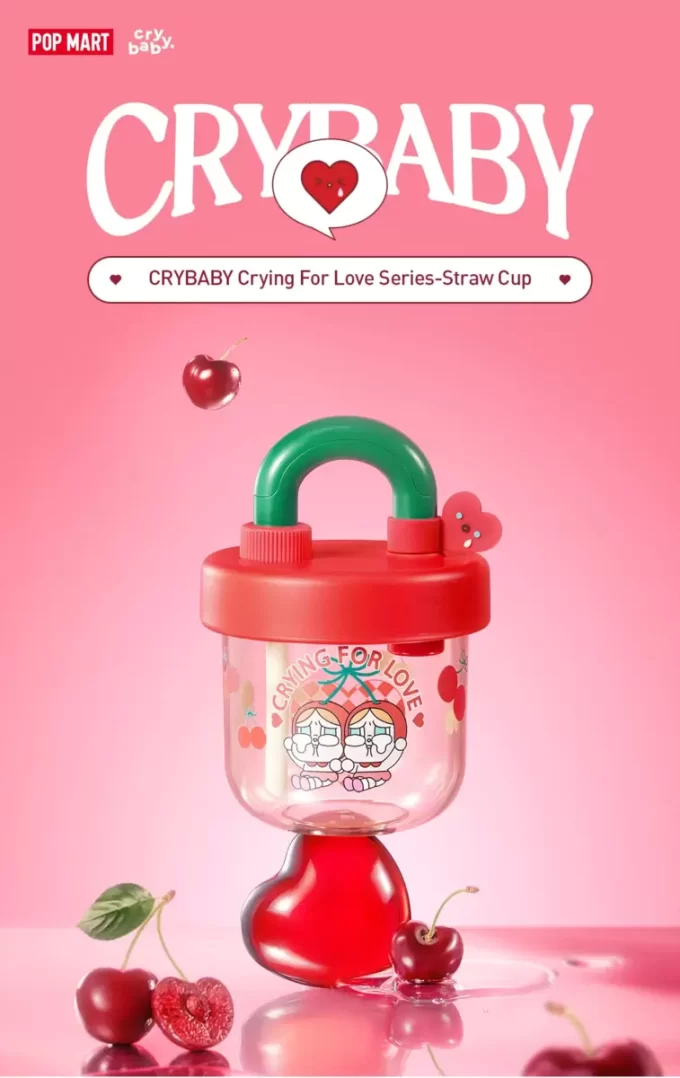 CRYBABY Série Chorando por Amor – Copo de Canudo