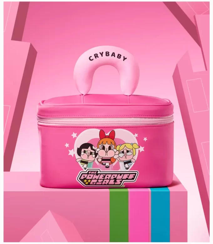 CRYBABY × Série Meninas Superpoderosas – Bolsa de Cosméticos