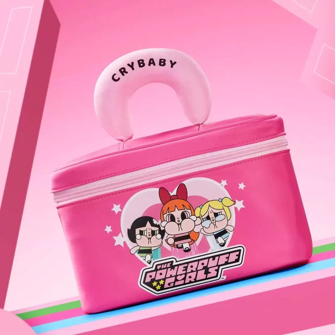 CRYBABY × Série Meninas Superpoderosas – Bolsa de Cosméticos
