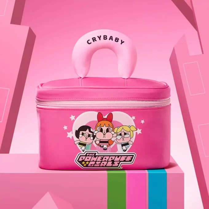 CRYBABY × Série Meninas Superpoderosas – Bolsa de Cosméticos