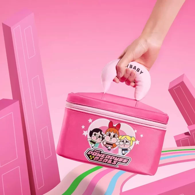 CRYBABY × Série Meninas Superpoderosas – Bolsa de Cosméticos
