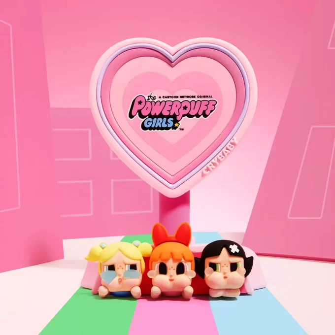 CRYBABY × Série Meninas Superpoderosas – Suporte para celular