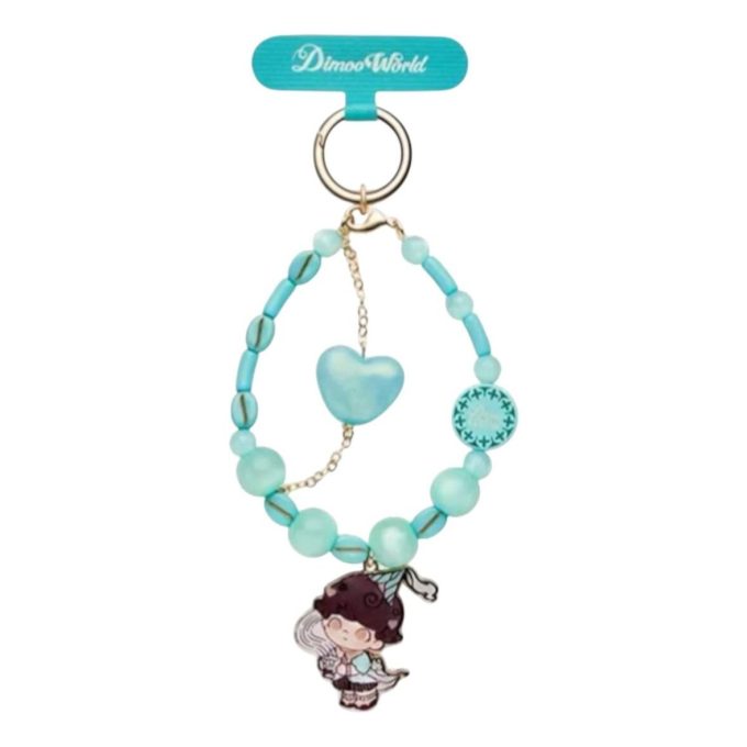 Dimoo Crush on Coffee Phone Charm “Coração de Hortelã”