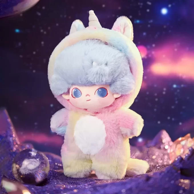 DIMOO: Série Ninguém Vai Dormir Hoje à Noite – Boneca de Algodão de 20 cm (Unicórnio)