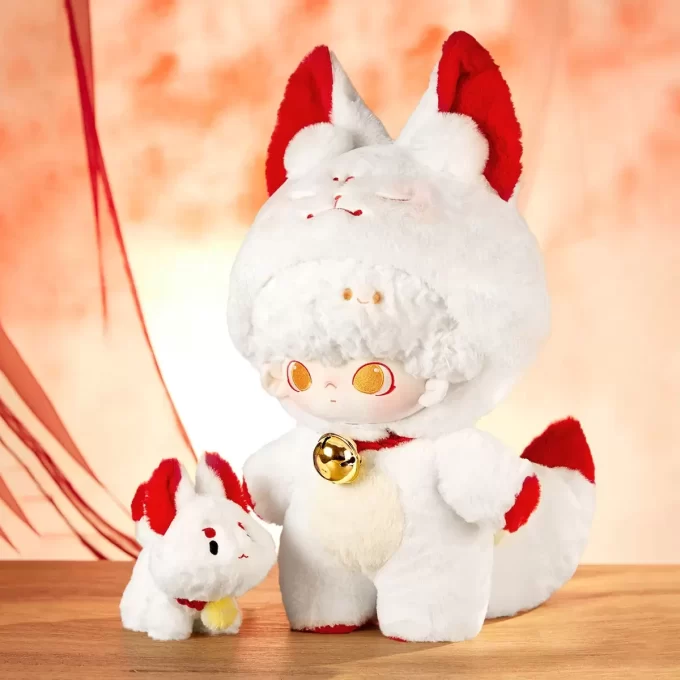 DIMOO: Série Ninguém Vai Dormir Hoje à Noite – Boneca de Algodão de 40 cm (Fox Spirit)