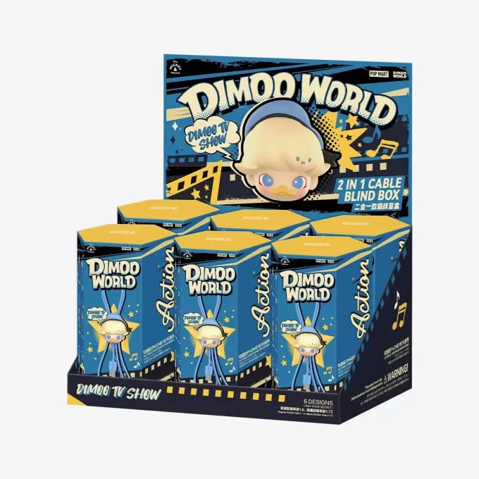 DIMOO WORLD × DISNEY Series – Caixa Cega 2 em 1 com Cabo