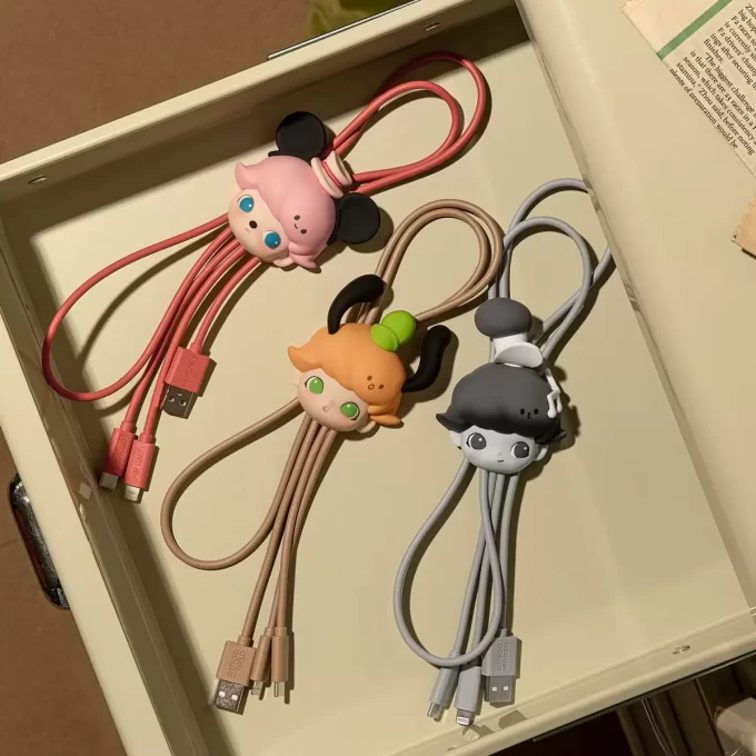 DIMOO WORLD × DISNEY Series – Caixa Cega 2 em 1 com Cabo