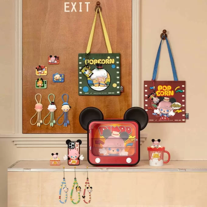 DIMOO WORLD × DISNEY Series – Caixa Cega 2 em 1 com Cabo