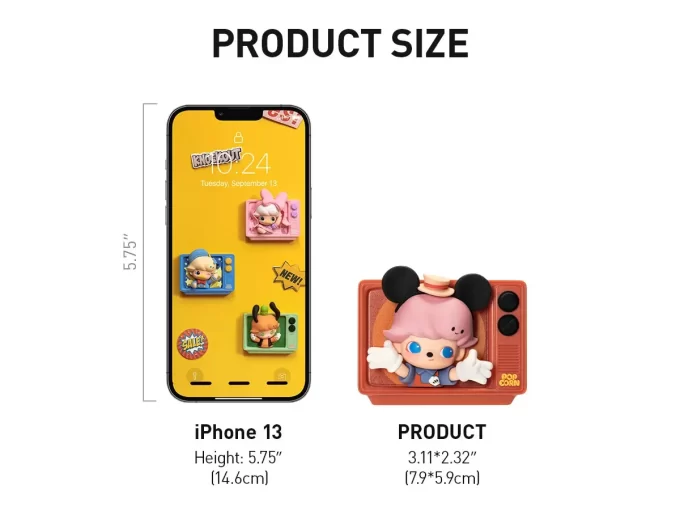 DIMOO WORLD × DISNEY Series – Caixa surpresa com ímã de geladeira