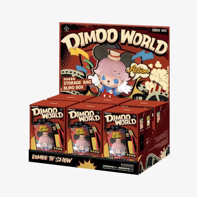 DIMOO WORLD × DISNEY Series – Caixa Surpresa para Sacos de Armazenamento