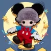 DIMOO WORLD × DISNEY Series-Mickey Bolsa de Pelúcia em Vinil