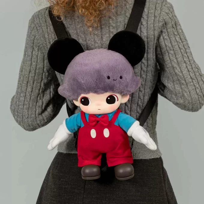 DIMOO WORLD × DISNEY Series-Mickey Bolsa de Pelúcia em Vinil