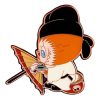 Emblema Labubu Vamos nos Divertir Juntos “Desenhando Capa de Guarda-chuva”