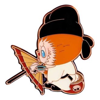 Emblema Labubu Vamos nos Divertir Juntos “Desenhando Capa de Guarda-chuva”