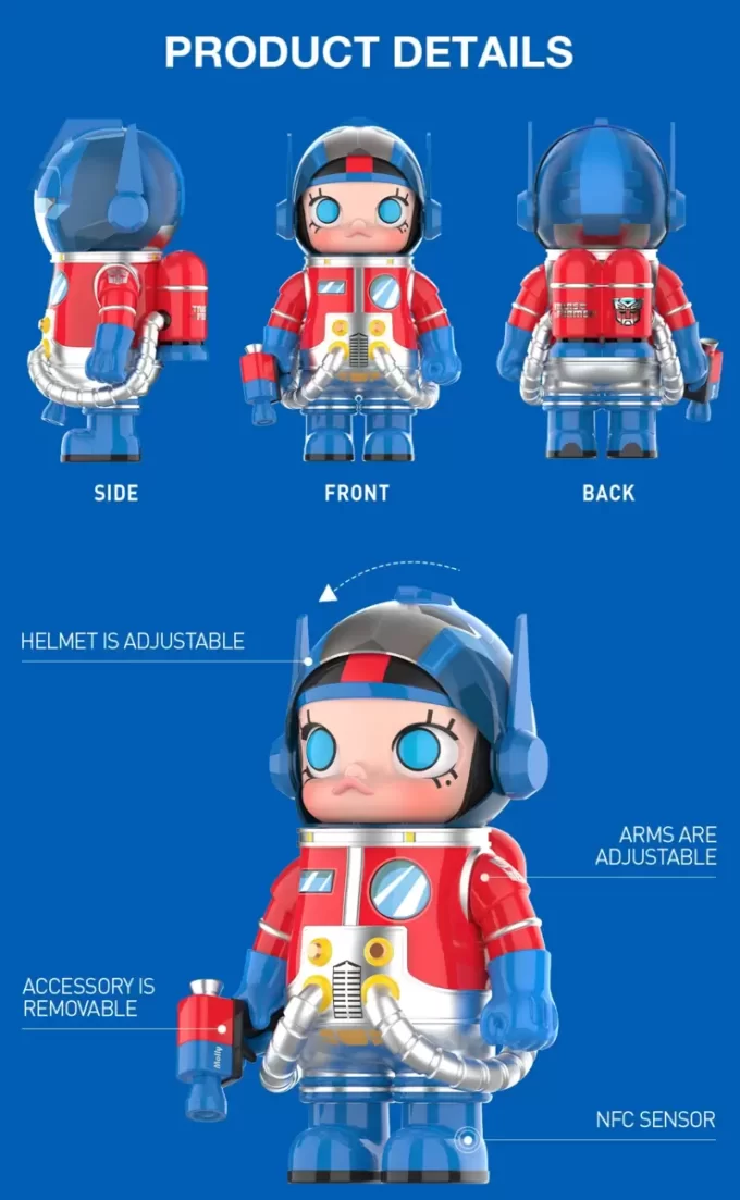 MEGA ESPAÇO MOLLY 1000% OPTIMUS PRIME