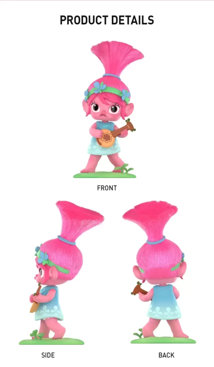 Estatueta de papoula Molly Trolls