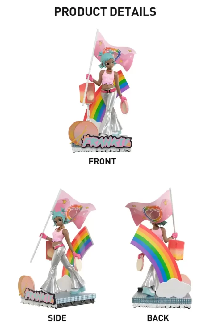 Estatueta Peach Riot Rainbow Riot – Frankie