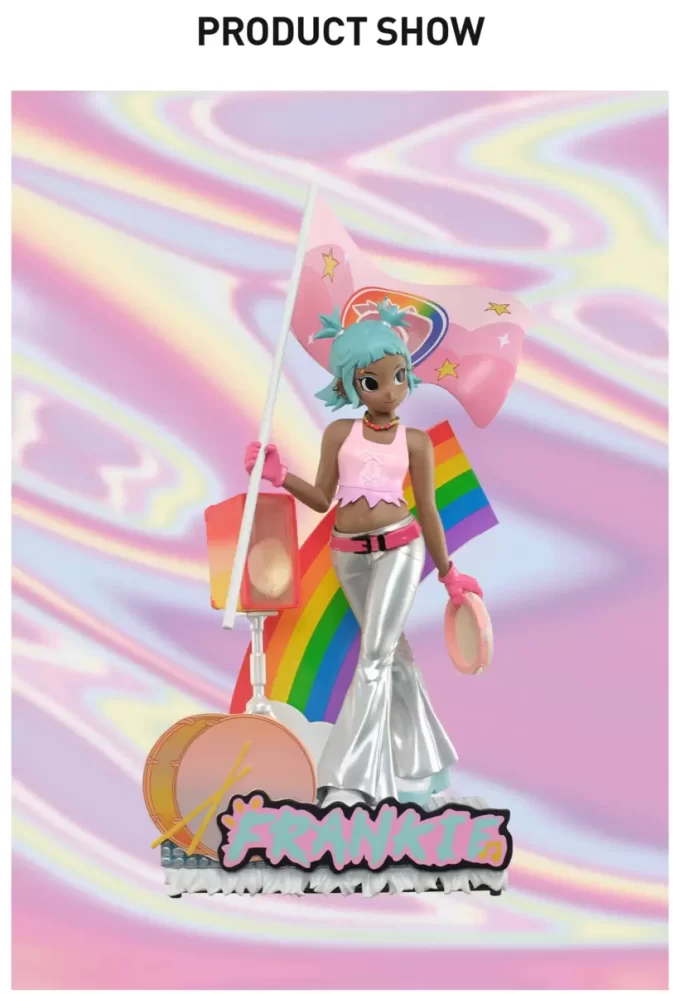 Estatueta Peach Riot Rainbow Riot – Frankie