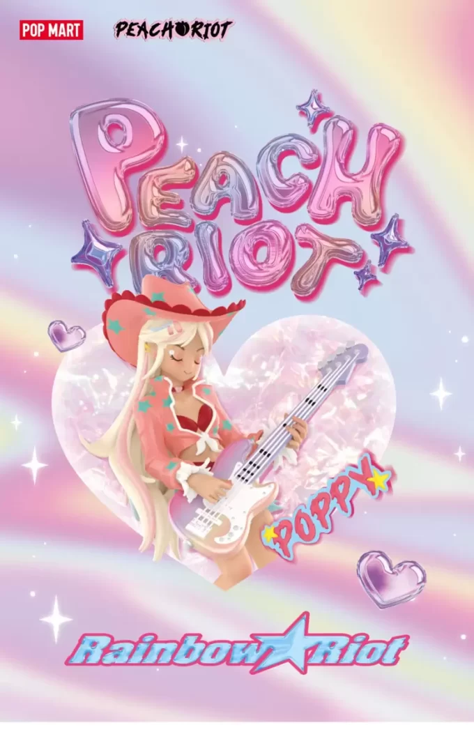 Estatueta Peach Riot Rainbow Riot – Papoula