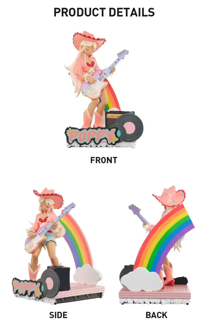 Estatueta Peach Riot Rainbow Riot – Papoula