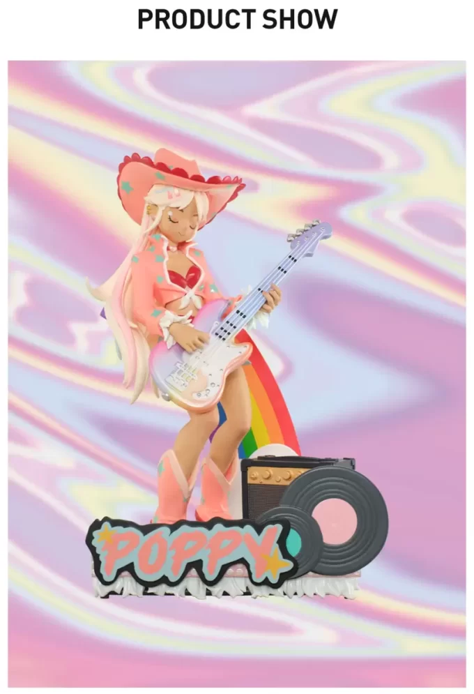 Estatueta Peach Riot Rainbow Riot – Papoula