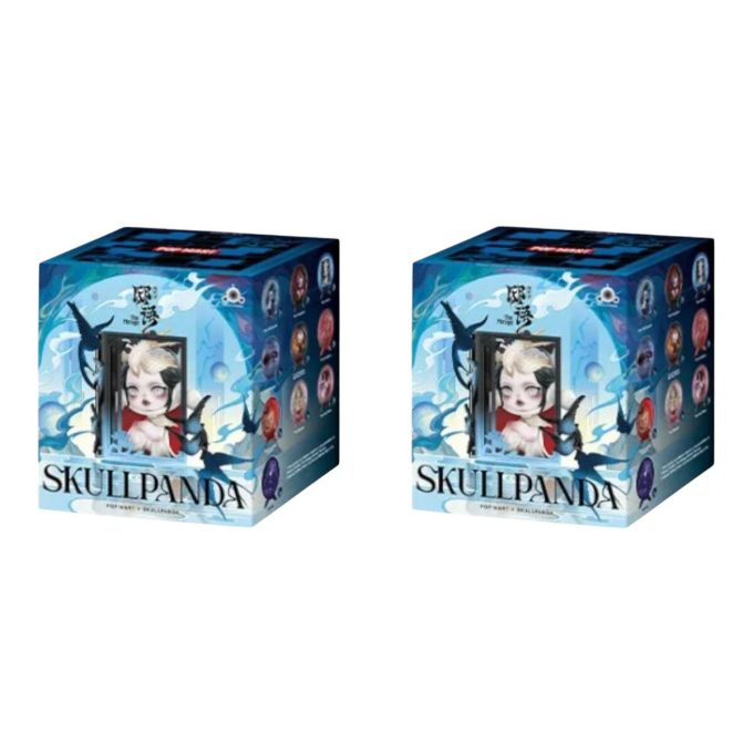 Estojo lacrado Skullpanda The Mirage Figures (2 caixas surpresa)