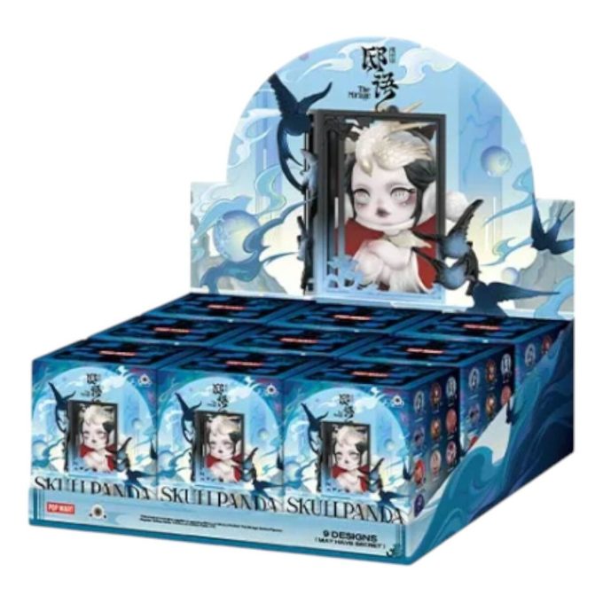 Estojo lacrado Skullpanda The Mirage Figures (9 caixas surpresa)