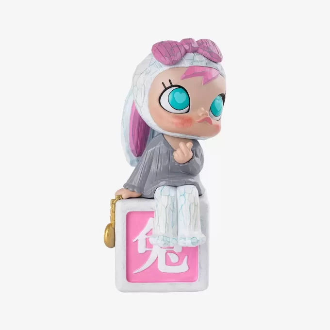 Estátua do 17º aniversário da MOLLY – Coelho da Lua Rosa