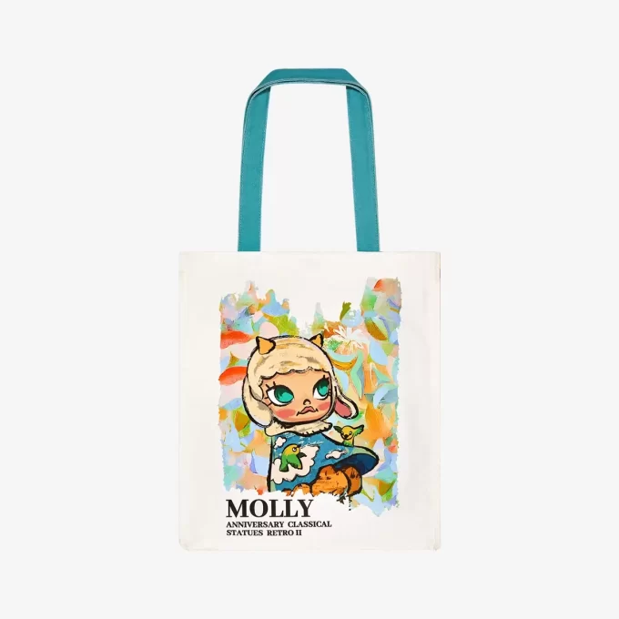 Estátuas de aniversário MOLLY Classical Retro Série 2 – Bolsa de lona